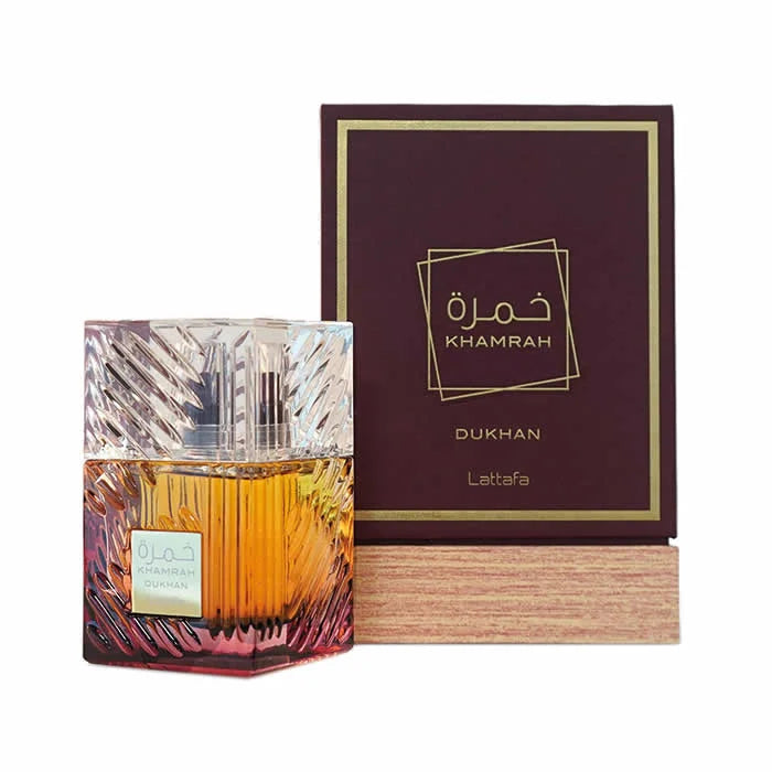 Lattafa Khamrah Dukhan Extracto De Perfume 100ml Spray - parfum Lattafa mixte